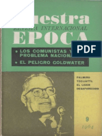 Revista Internacional - Nuestra Epoca N°9 - Septiembre 1964