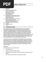 UNIT 4 Raman Spectroscopy 12309