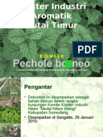 Klaster Industri Aromatik - Nilam Kutai Timur