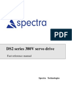 DS2 Series 380V Servo Drive: Fast Reference Manual