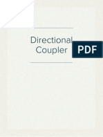 Directional Coupler Report