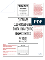 Generic Connection Details Cold-Formed Steel Structures