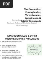 4.2 - The Eicosanoids