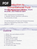 CFD Lecture (Introduction To CFD) - 2012