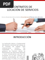 Locación de Servicios Claudia García y Carmen Gutierrez