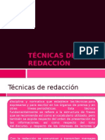 Técnicas de Redacción