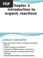 Introduction To Reaction Mechanism