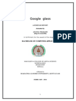 Google Glass-Seminar Report