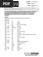 PCM Initialization Service Bulletin