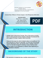 Interest Rate Effects in Money Supply