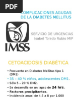 Complicaciones Agudas de La Diabetes Mellitus