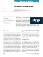 Changes in Consumer Segments and Preferences To Green Labelling