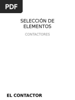 Selección de Contactores