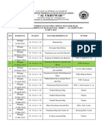 Jadwal Bimbingan Manasik Haji 2015