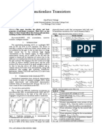 Junctionless Transistors