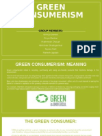 Green Consumerism Final