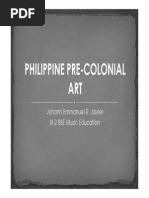 Philippine Pre-Colonial Art