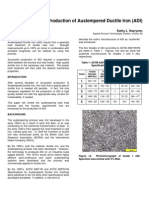 The Production of Austempered Ductile Iron (ADI) : 2002 World Conference On ADI