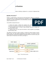 Lecture Notes On Functions C Programming