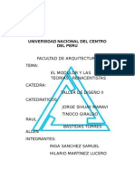 El Modulor y Teorias Renacentistas