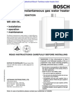 Bosch WR400 7 PDF