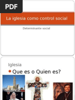 La Iglesia Como Control Social