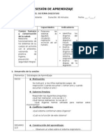 SESIONDE APRENDIZAJE El Sistema Digestivo