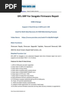 DFL-SRP For Seagate Firmware Repair Module