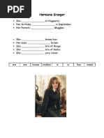 Hermione Granger's Fact File