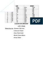 Lucrare de Laborator Eseu: LED & DIODA