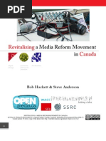 Revitalizing A Media Reform Movement in Canada