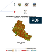 Riesgo de Erosión, Subcuenca Del Río Tapacalí, Madriz, Nicaragua