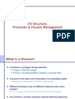 OS Structure, Processes & Process Management