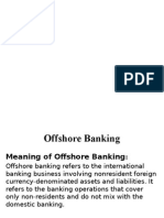 Banking Offshore