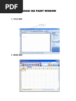 Bahagi NG Paint Window