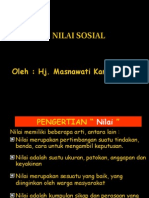 Nilai Sosial