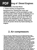 12 Air Starting of Diesel Engines