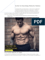 Alan Aragon - The Dirt On Clean Eating Written by Nutrition Expert Alan Aragon