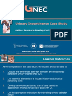 Incontinence Case Study