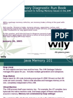 Java Memory Diagnostic Run Book