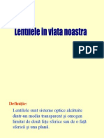 Lentilele in Viata Noastra