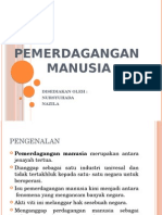 Pemerdagangan Manusia