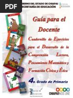 Cuadernillos de Apoyo 4c2b0 Prim Doc 2013 Chiapas