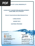 Kagiso Ext 13 Project Charter - Project Charter 02.09.2014