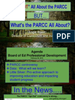 Parcc - It's Not About The Test! February 26, 2015