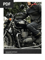 Bonneville T100 Black Brochure