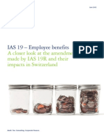 IAS 19 Employee Benefits