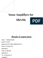 Sense Amplifiers For SRAM