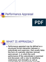 Performance Appraisal