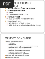 Mini Mental Status Examination